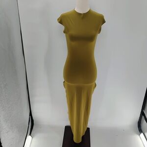 Zara Olive Midi Dress